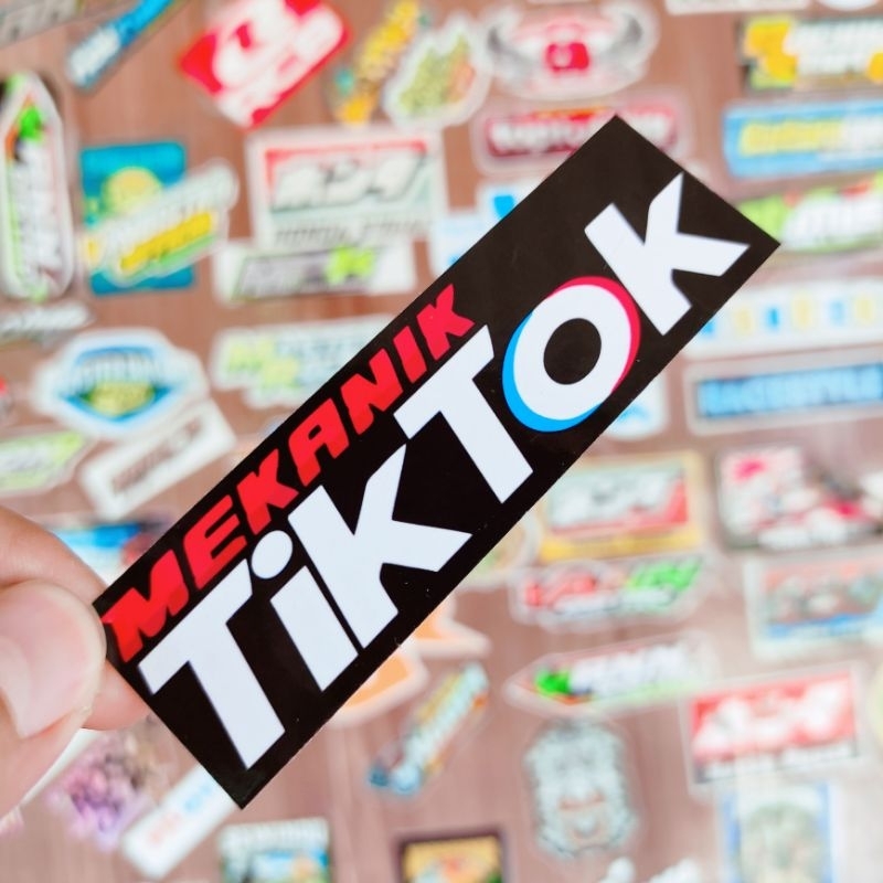 Jual Stiker Mekanik Tik Tok Shopee Indonesia