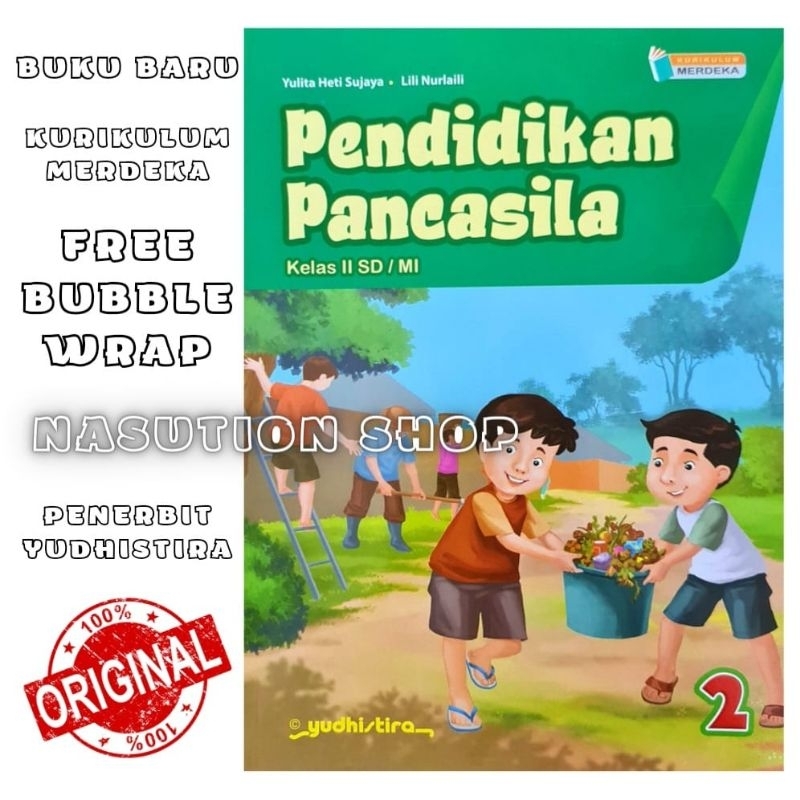 Jual Buku Pendidikan Pancasila Kelas Sd Mi Yudhistira Kurikulum