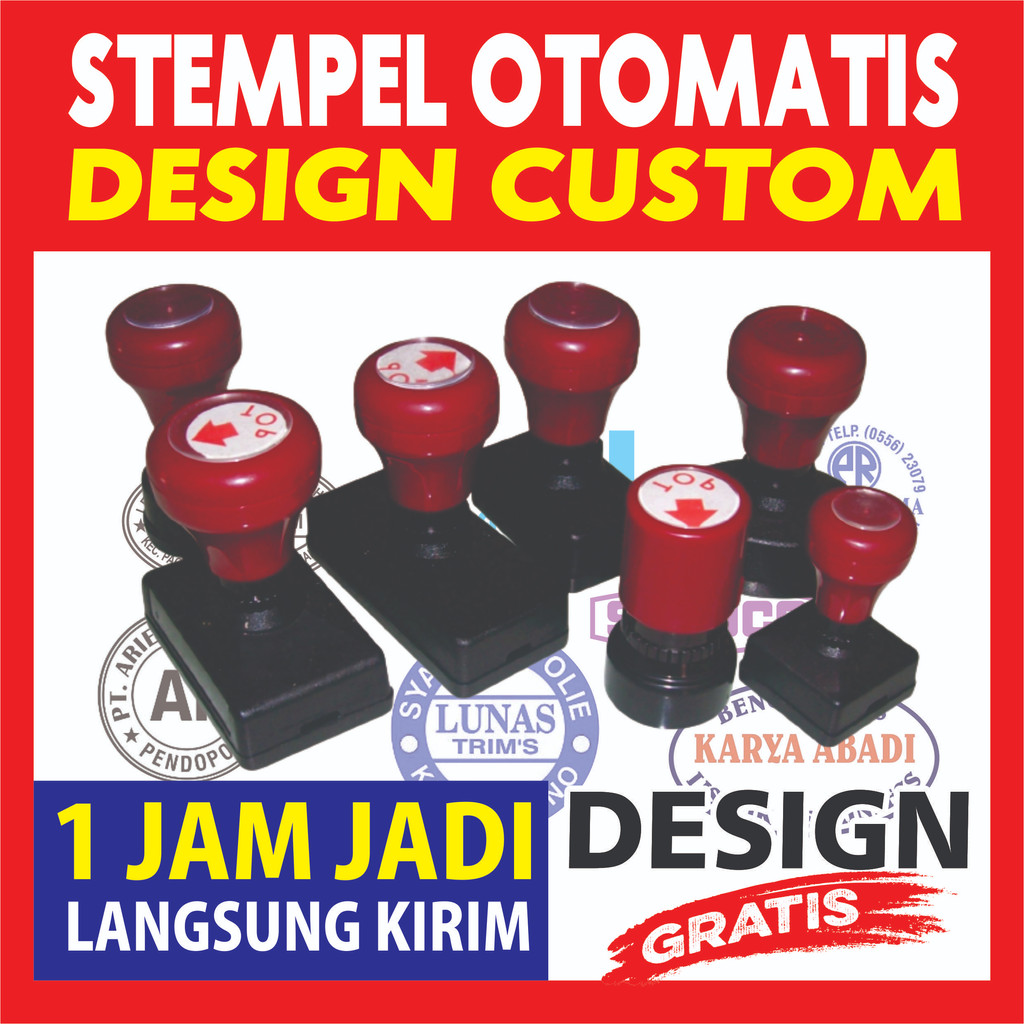 Jual Stempel Warna Otomatis Shopee Indonesia