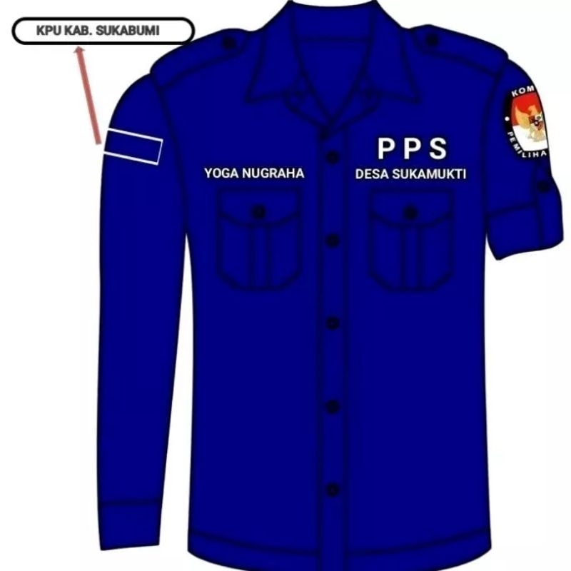 Jual Seragam Pps Baju Kerja Pps Pdh Pps Baju Pps Kemeja Pps Seragam