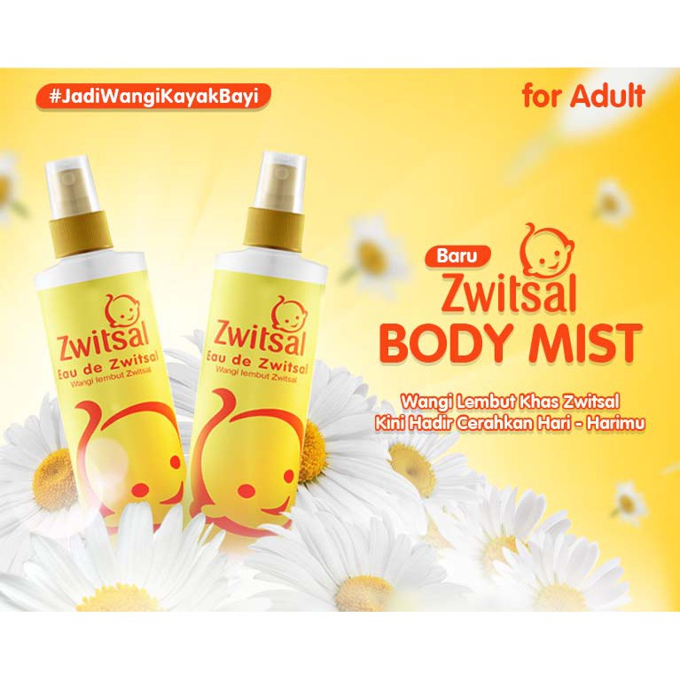 Jual Zwitsal Parfum Eau De Toilette 100ml For Adult Shopee Indonesia