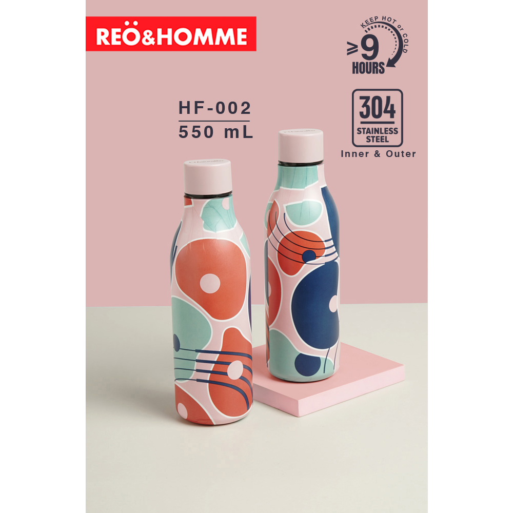 Jual Reo Homme Botol Termos Stainless Tahan Panas Dingin Ml