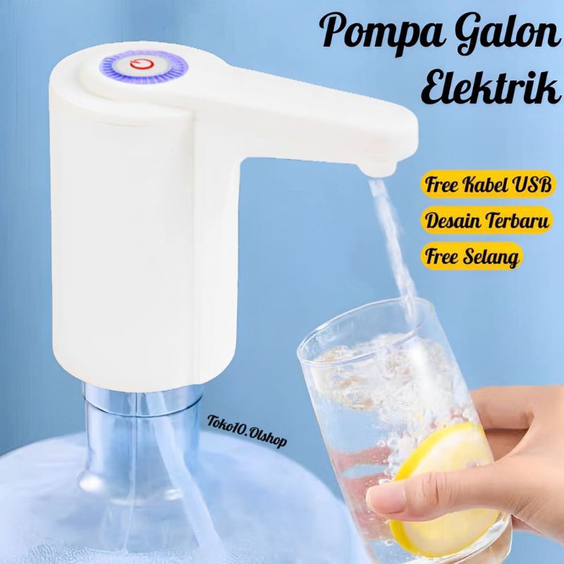 Jual Pompa Galon Elektrik Dispenser Air Minum Gallon Recharge Gallon