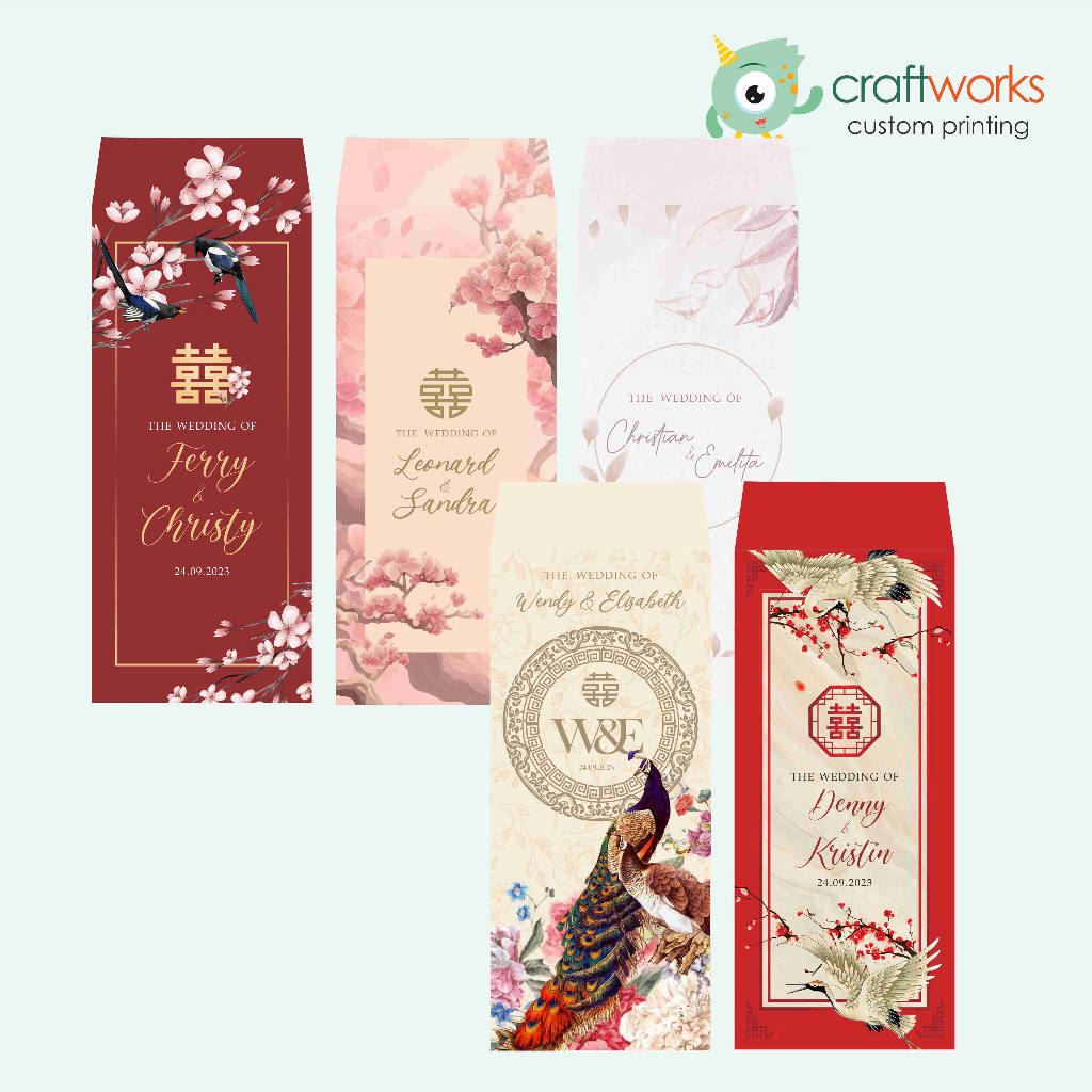 Jual Custom Angpao Wedding Sangjit Shopee Indonesia