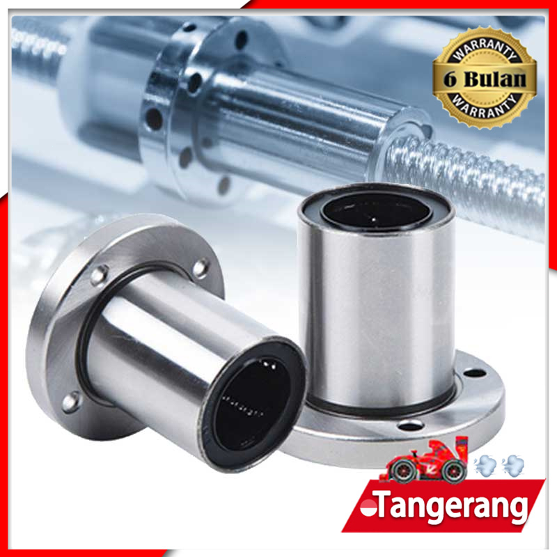 Jual Lmf Uu Lmf Uu Linear Motion Bearing Round Flange Linear Bushing