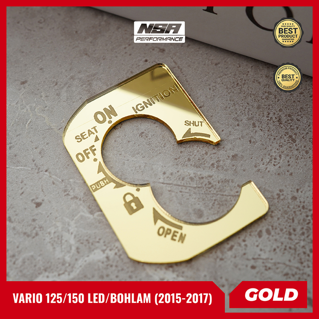 Jual NSA EMBLEM KUNCI VARIO KONTAK AKRILIK COVER KUNCI HONDA VARIO 125