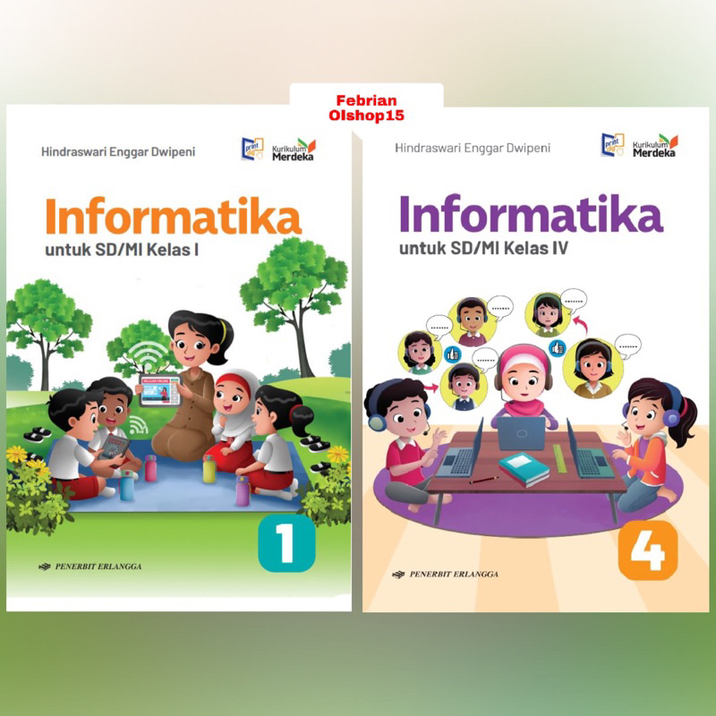 Jual Buku Informatika Sd Mi Kelas Kurikulum Merdeka Erlangga