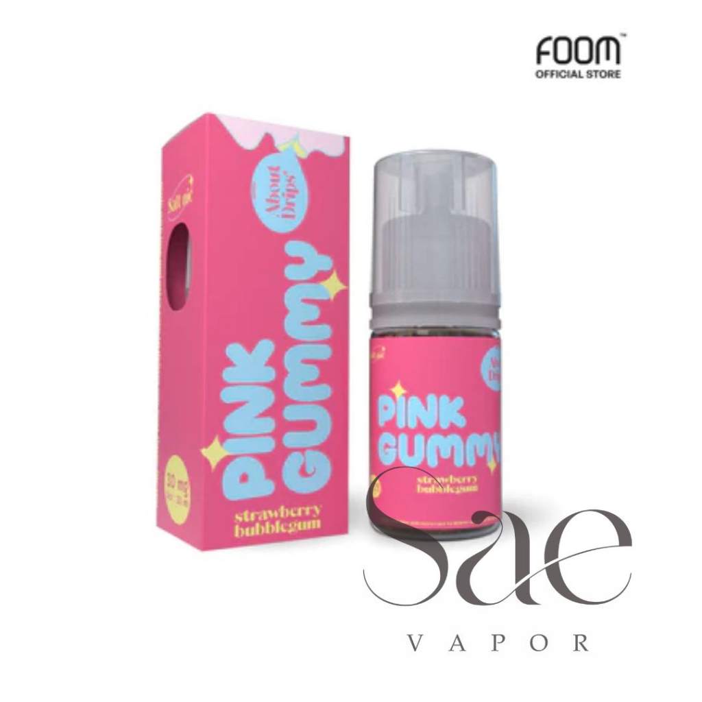 Jual Liquid Saltnic Foom Gummy Series Yellow Gummy Pink Gummy