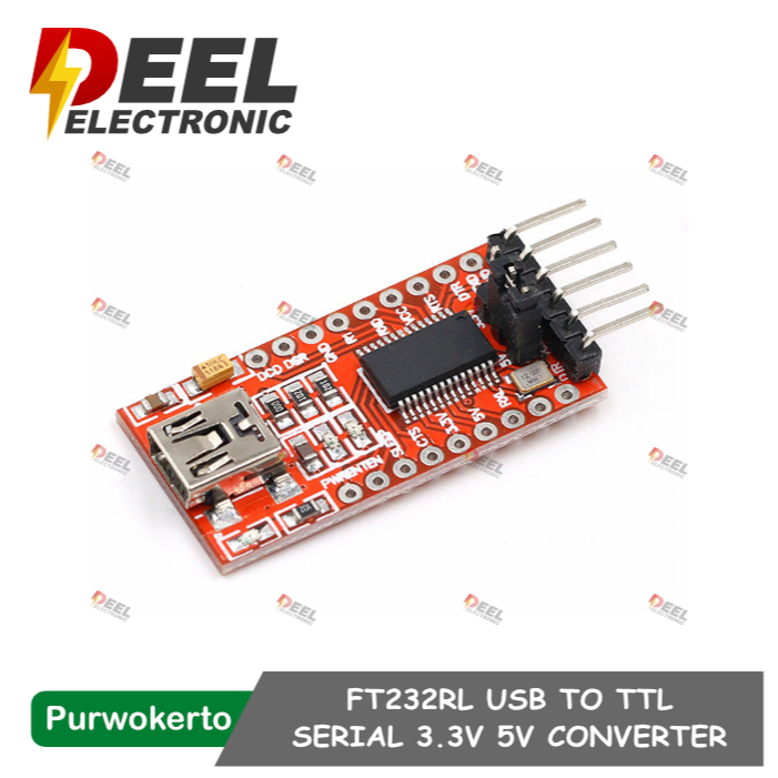 Jual Ft Rl Ftdi Usb To Ttl Serial Adapter V V Converter Module