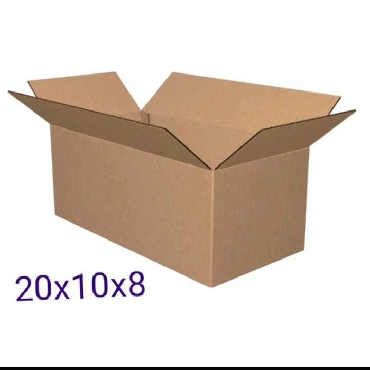 Jual KARDUS A1 BOX DUS UK 20x10x8 CM ISI 10 PCS Shopee