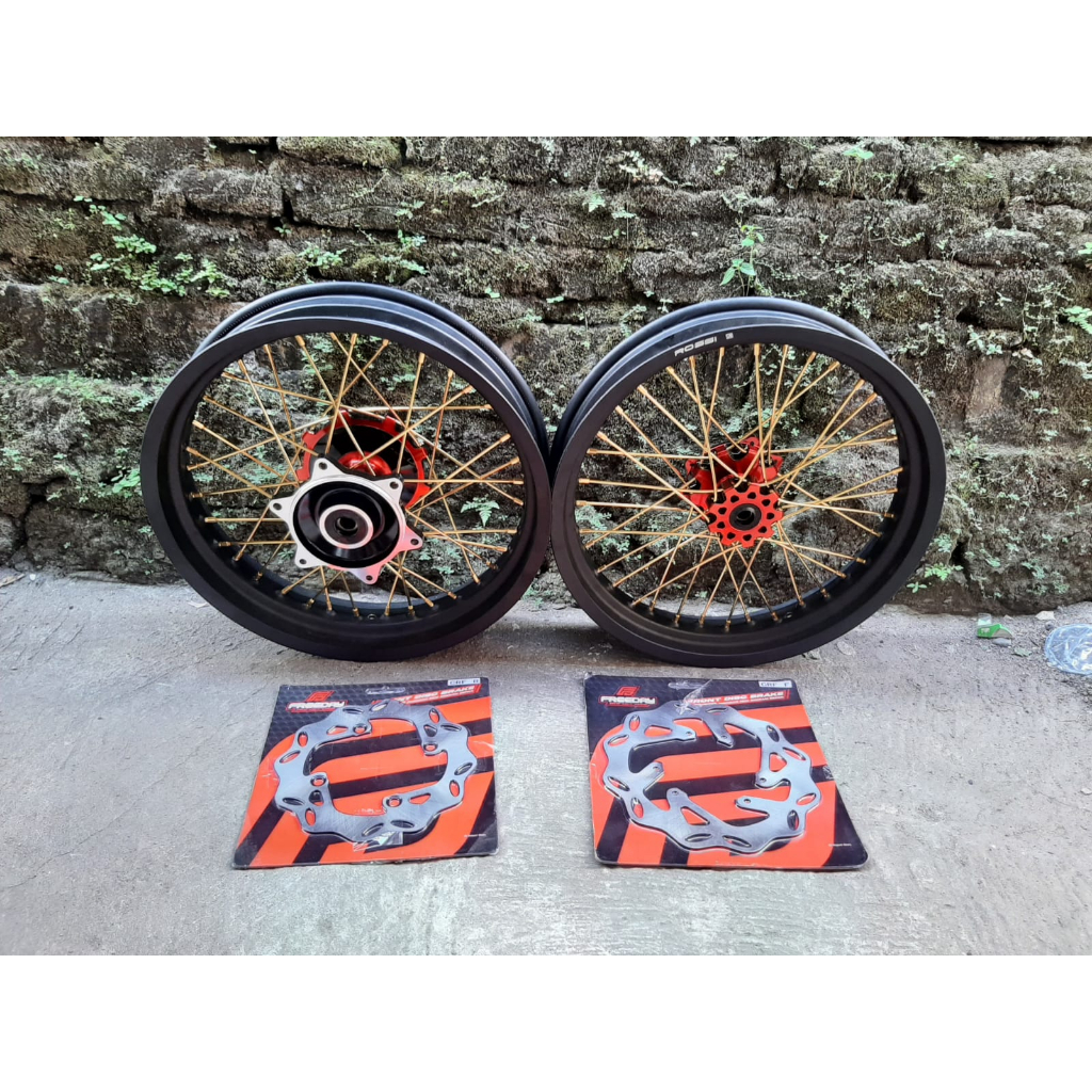 Jual Velg Set Supermoto Honda CRF 150 Velg Sumo CRF 150L Velk Set CRF