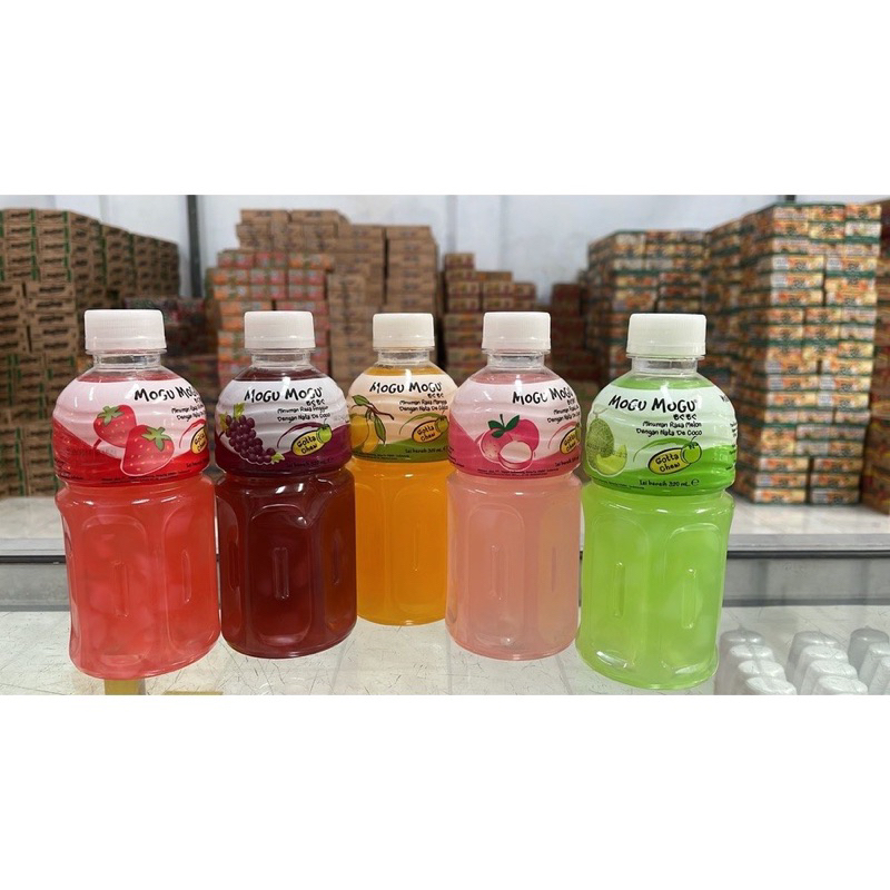 Jual Mogu Mogu Minuman Nata De Coco Botol Ml Shopee Indonesia