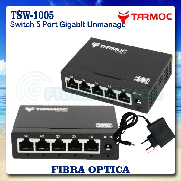 Jual Tarmoc Tsw Switch Unmanage Port Gigabit Metal Case Shopee