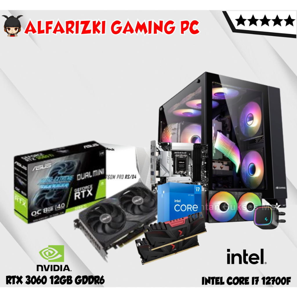 Jual Pc Gaming Intel I F Ram Gb Ddr Rtx Gb Gddr