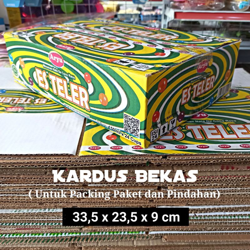 Jual KARDUS BEKAS SECOND KARDUS PACKING PAKET KARDUS PINDAHAN