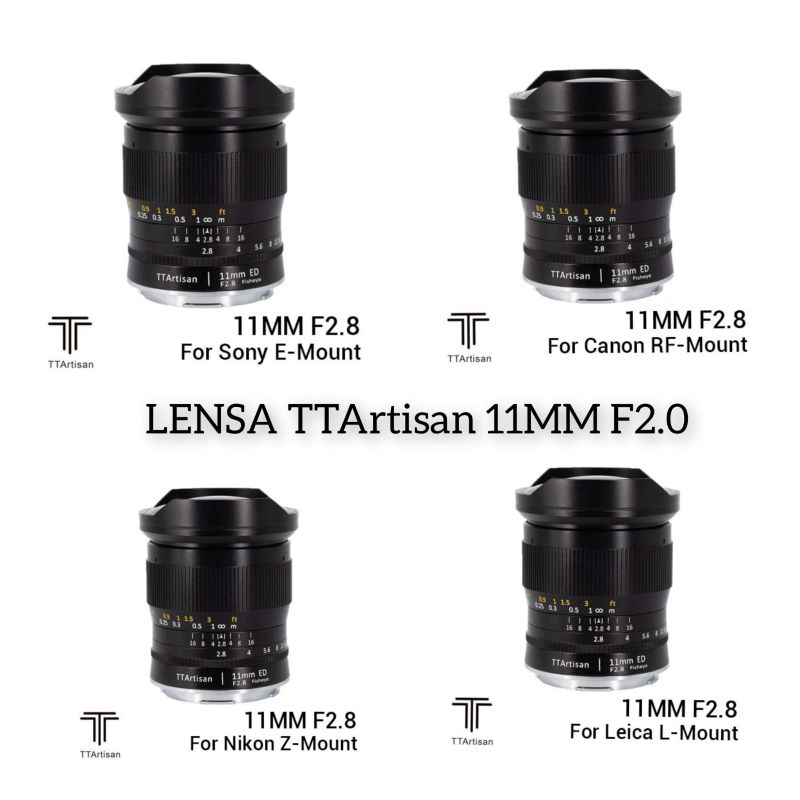 Jual Lensa Ttartisan Mm F For Fuji Sony Nikon Canon Leica M Full