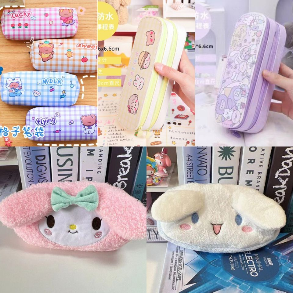 Jual Imoet Boutique Tempat Pensil Bulu Cinnamoroll My Melody Kelinci