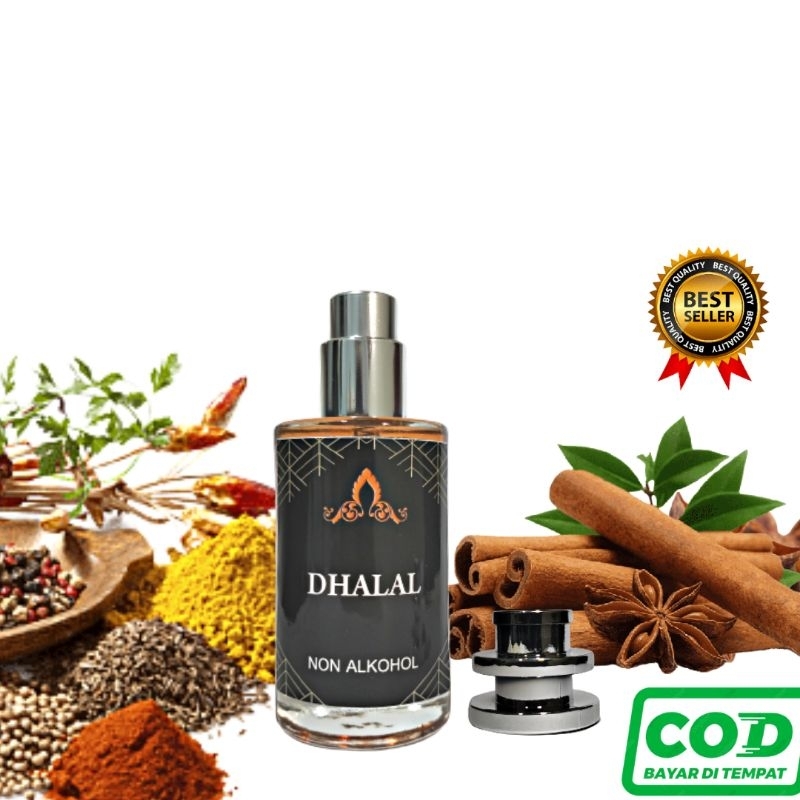 Jual Parfum DHALAL Minyak Wangi Sholat Arab Saudi Murni Non Alkohol 25