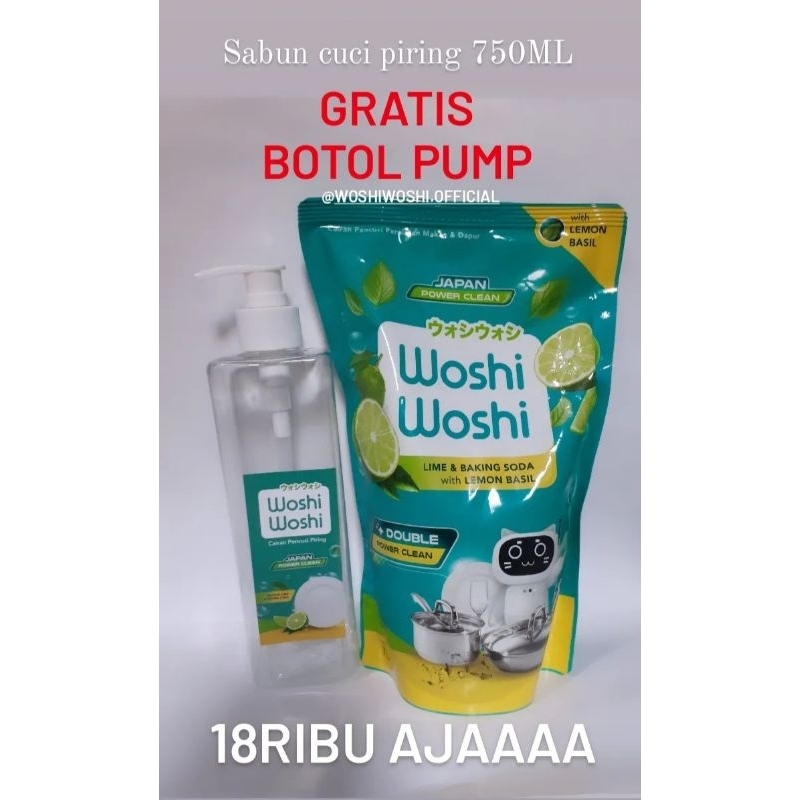 Jual WOSHI WOSHI SABUN CUCI PIRING PROMO SUNLIGHT MAMALEMON Shopee