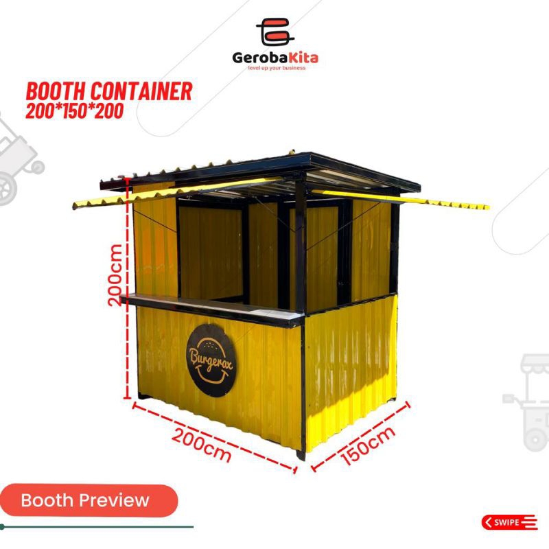 Jual Booth Kontainer Booth Murah Shopee Indonesia