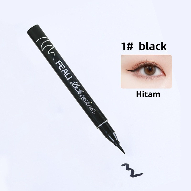 Jual Semangat Baru Feali Eyeliner Liquid Black Shopee Indonesia