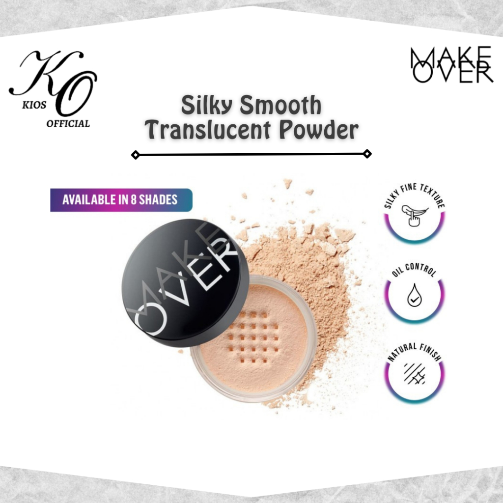 Jual Make Over Silky Smooth Translucent Powder 35g Bedak Tabur