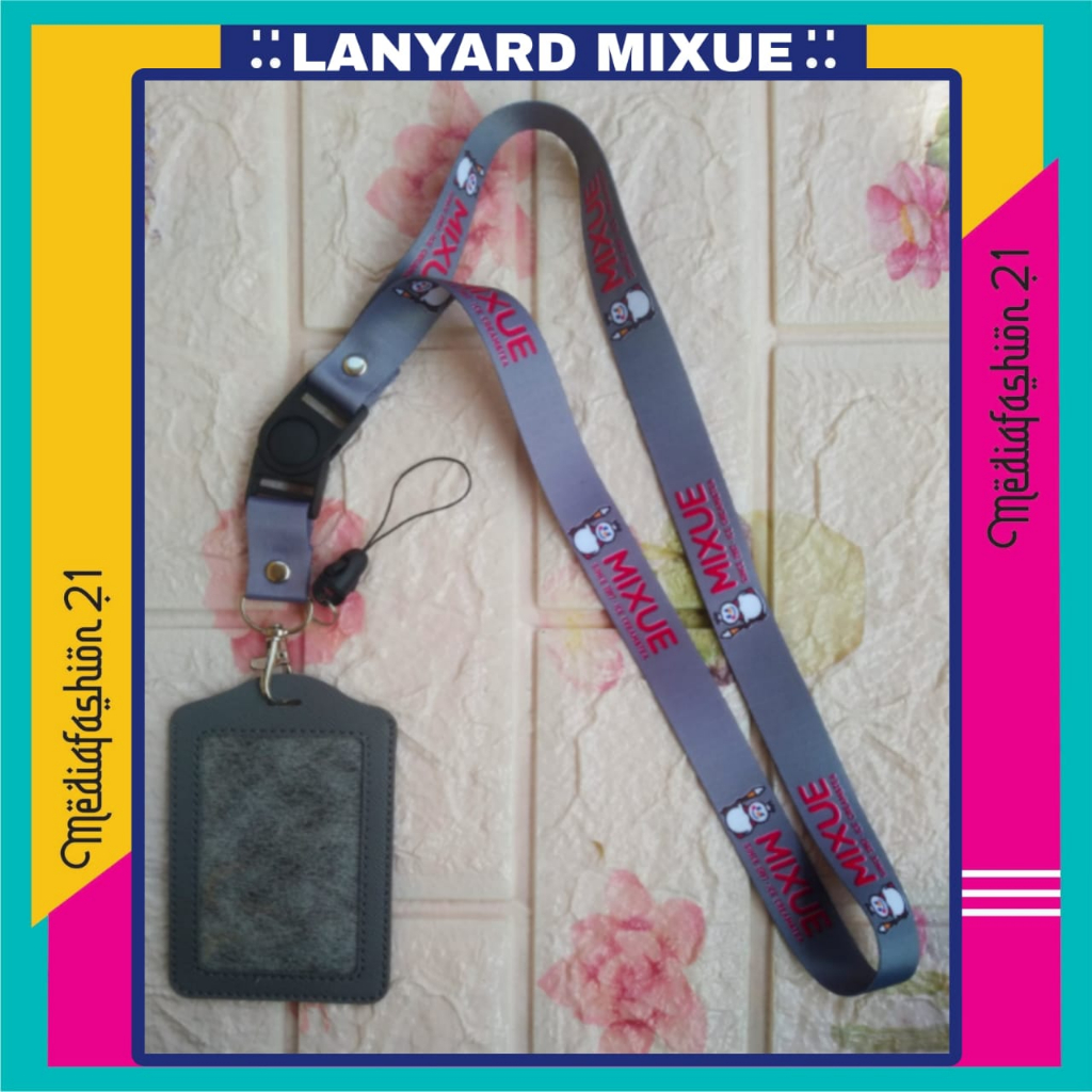 Jual Lanyard ID Card Tali Gantungan ID Card MIXUE Free Strap ID HP