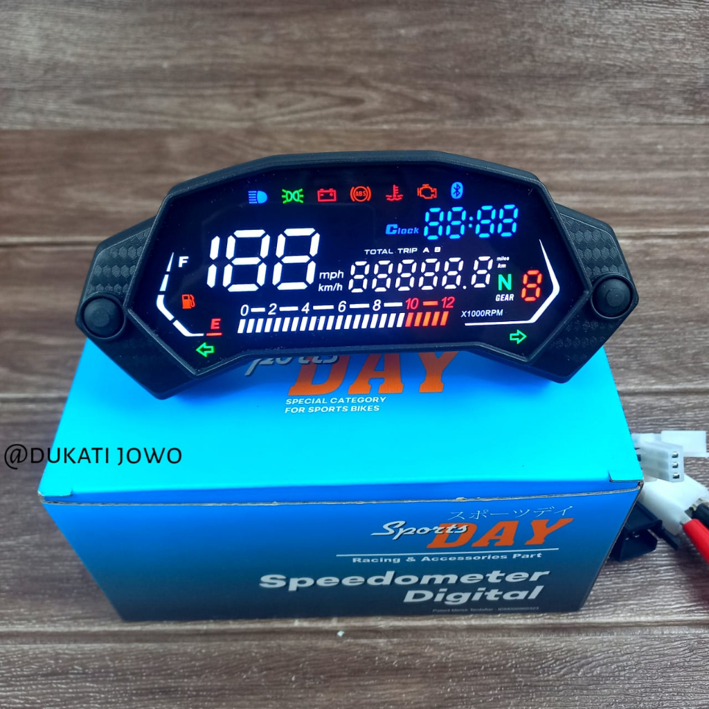 Jual Speedometer Ninja Mono Full Digital Spido Ninja Mono Fi Full