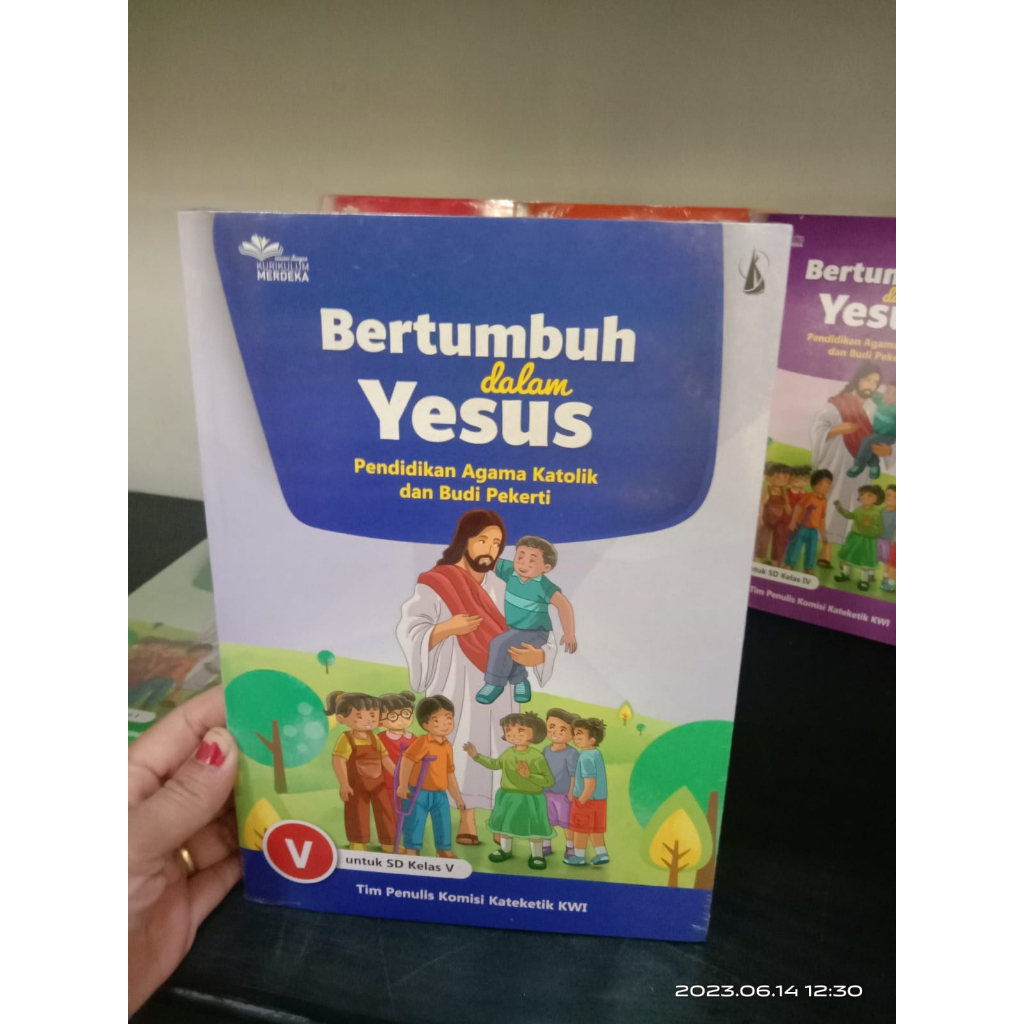 Jual BERTUMBUH DALAM YESUS KELAS 1 2 3 4 5 6 SD KURIKULUM MERDEKA