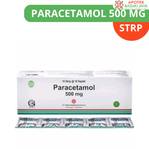 Jual Paracetamol Tablet Dewasa 500mg 1 Box Nova Novapharin Shopee