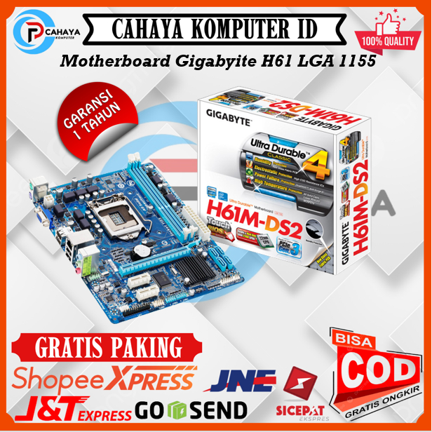 Jual Motherboard Gigabyte H M Ds Lga Ddr Mainboard Intel