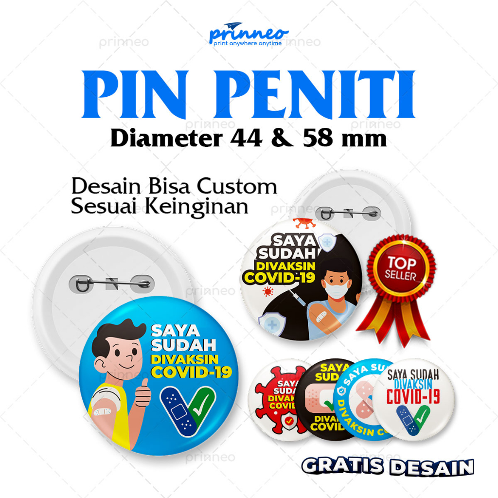 Jual PIN PIN CUSTOM PIN NAMA PIN CUSTOM LOGO CETAK PIN CUSTOM PIN