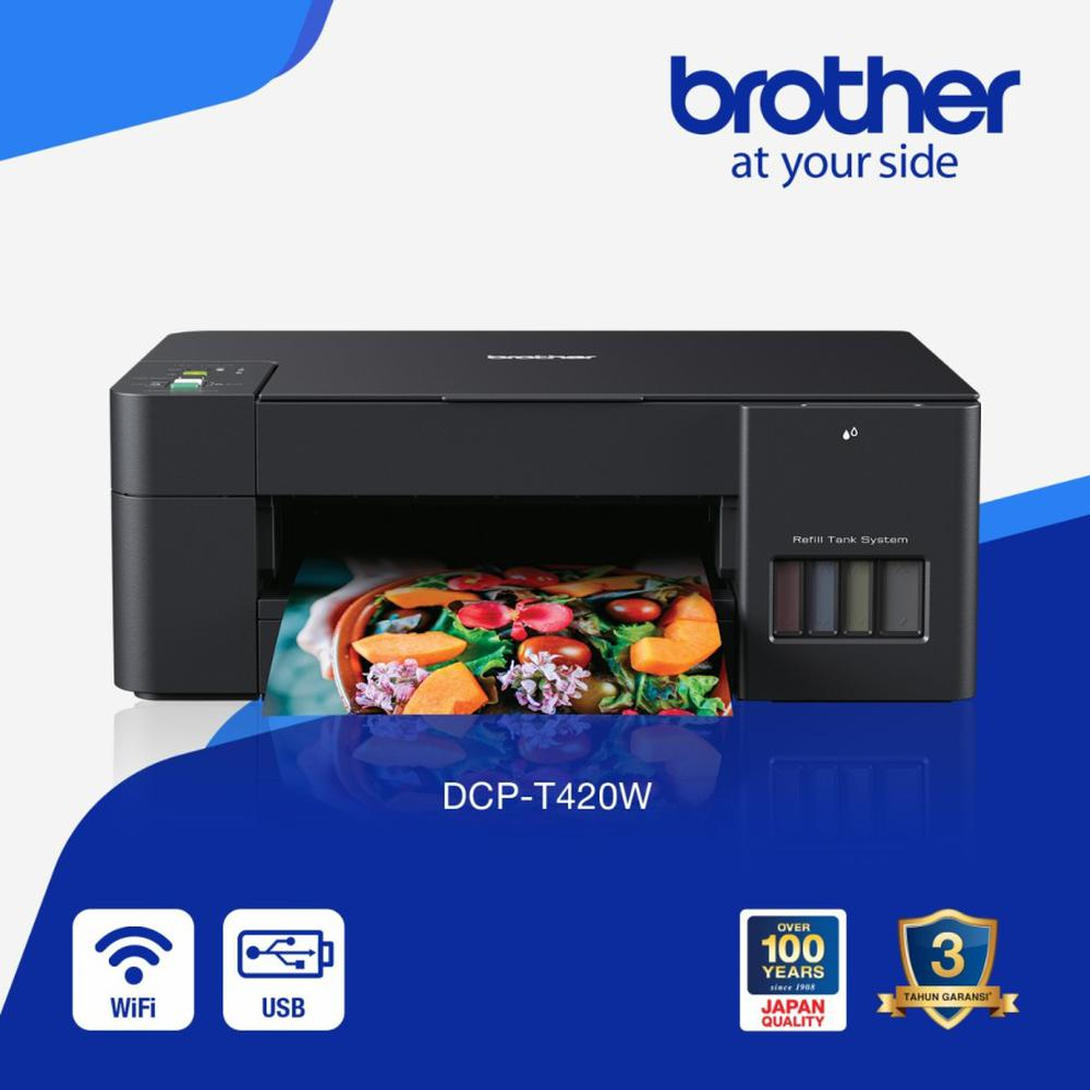 Jual Printer Brother T W Wifi Print Scan Copy A Wirelessi Shopee