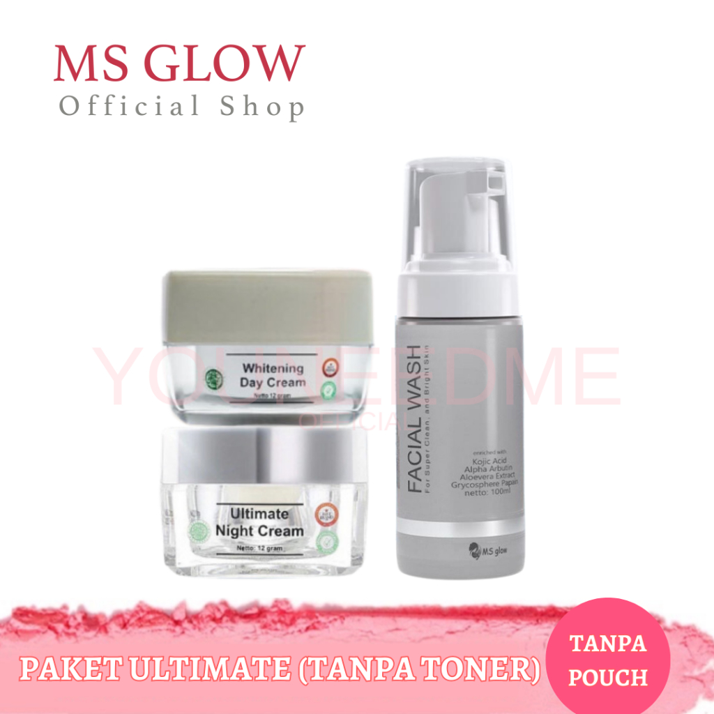 Jual MS GLOW PAKET WAJAH MS GLOW PAKET LUMINOUS PAKET WHITENING