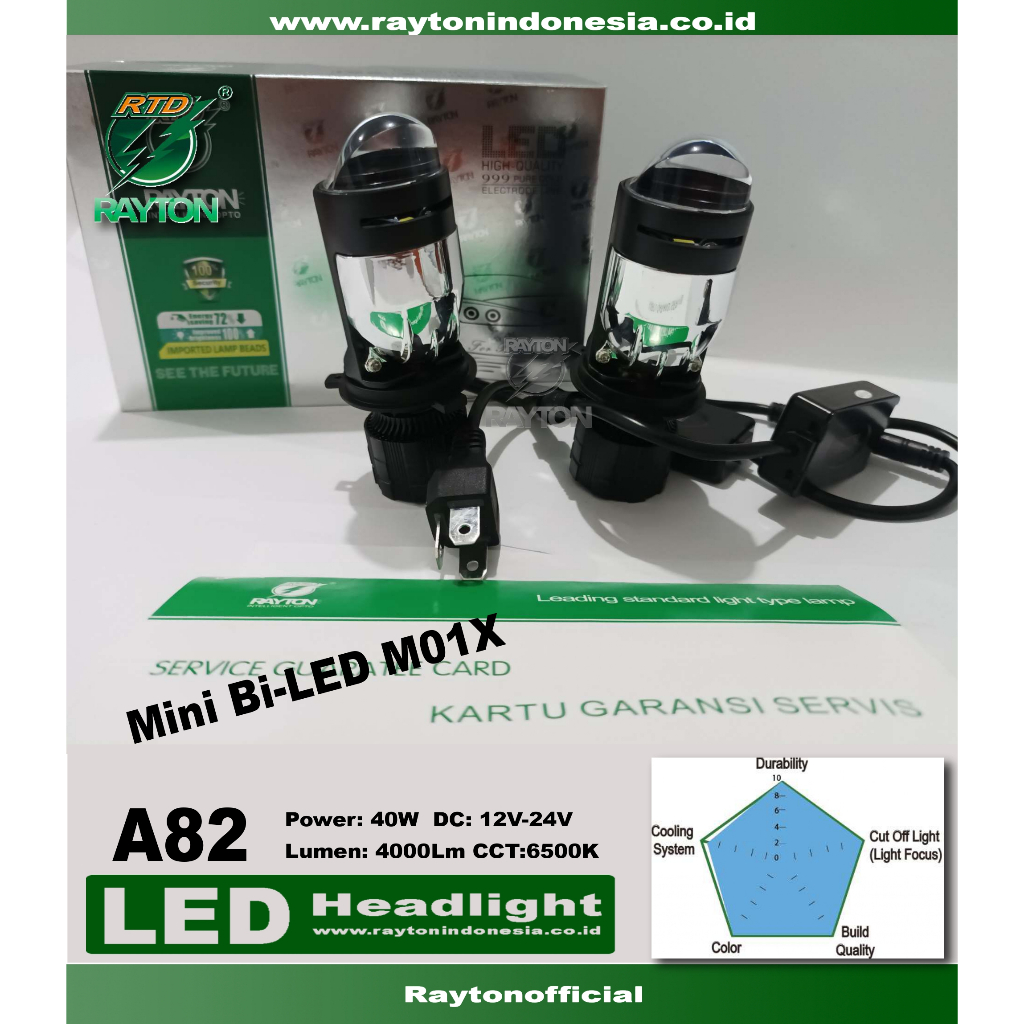 Jual Rtd Rayton Lampu Proji Lampu Utama Lampu Depan Mobil A