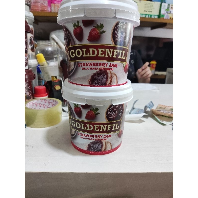 Jual Goldenfil Strawberry Jam Kg Shopee Indonesia