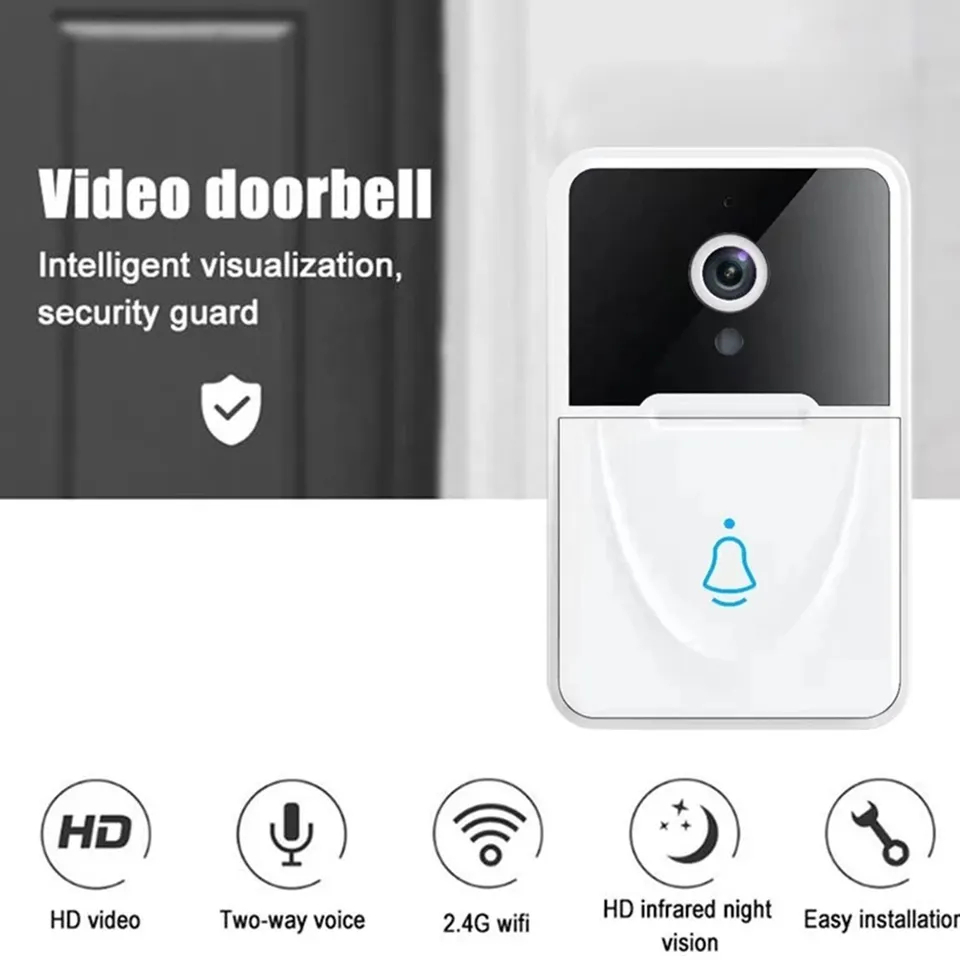 Jual Bel Rumah Wireless Door Bell Waterproof Pintu Receiver Ready