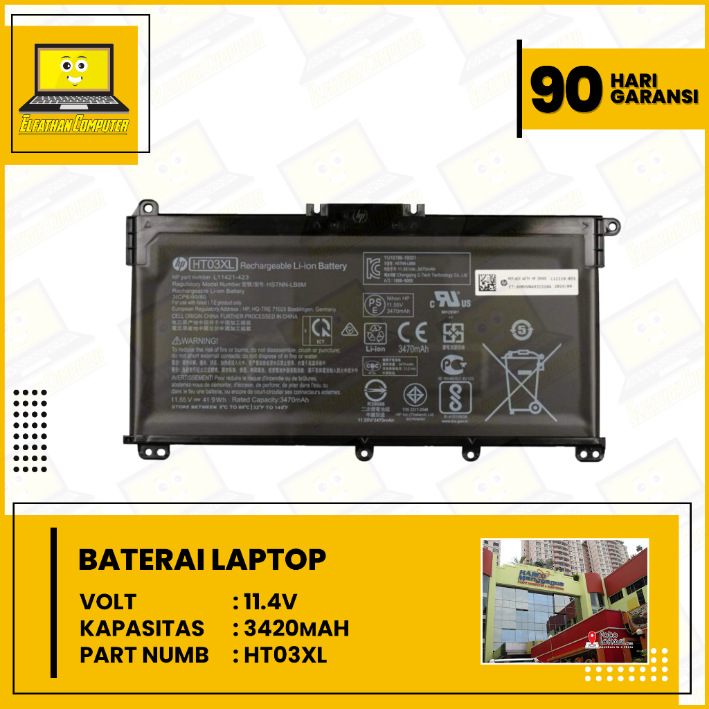 Jual Baterai Laptop Ce Cf Cm Dq S Cr Tx S Cr Tu