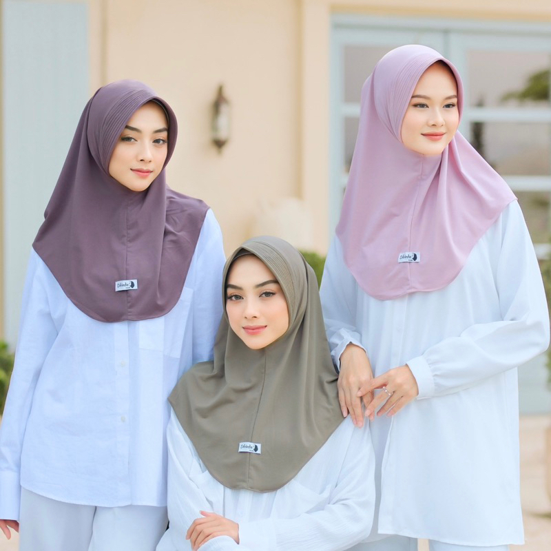 Jual Dhinda Hijab Daily Hijab Instan Size M Jersey Ity Terbaik