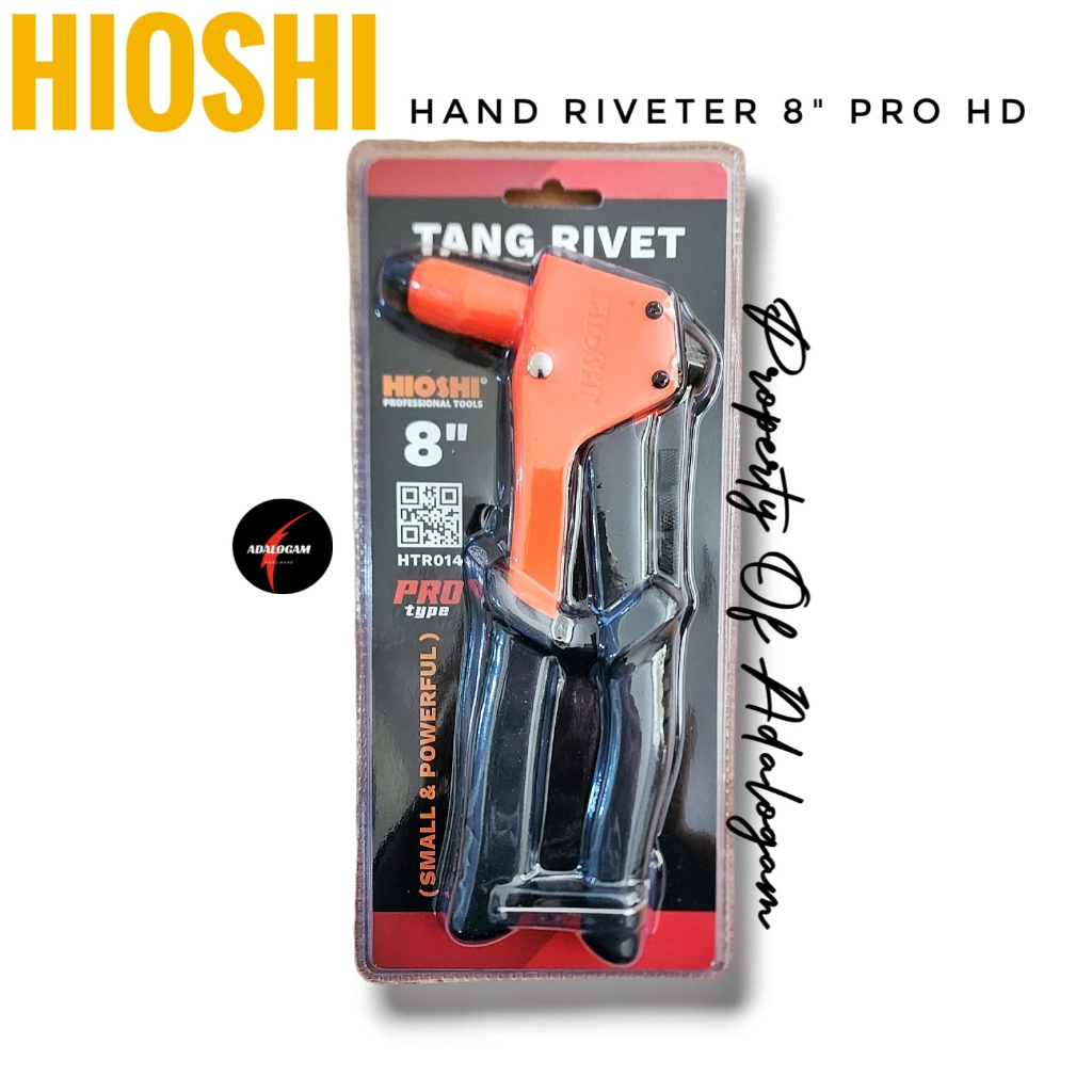 Jual HIOSHI PRO HEAVY DUTY Hand Riveter 8 Inch Tang Rivet Rifet Ripet