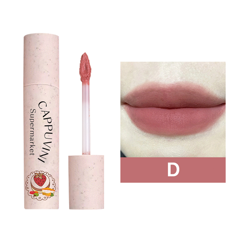 Jual Codcappuvini Lip Liner Pencil Matte Lipstick Nude Color Lipstick