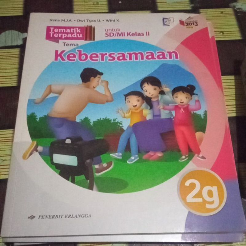 Jual Tematik Terpadu Kelas A B C D E F G H Sd Kelas Shopee