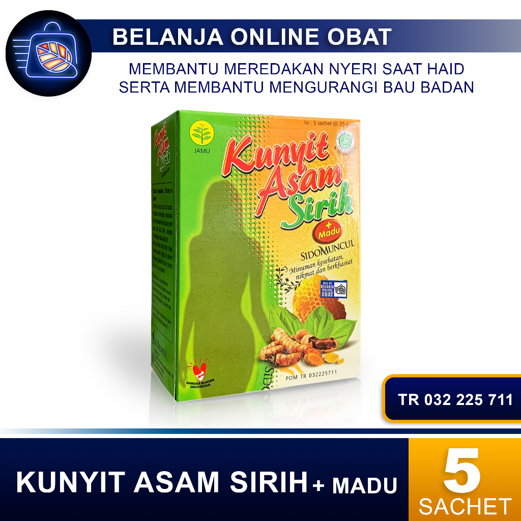 Jual SIDOMUNCUL KUNYIT ASAM SIRIH MADU Minuman Kesehatan Shopee