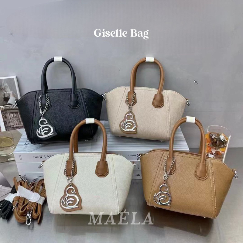 Jual Maela Wears Giselle Mini Tote Bag Pu Leather Kulit Sintetis