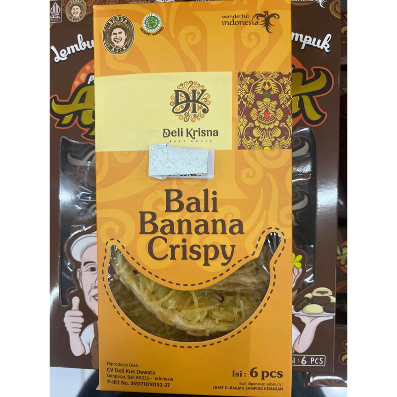 Jual BALI BANANA CRISPY Isi 6 Pch Shopee Indonesia