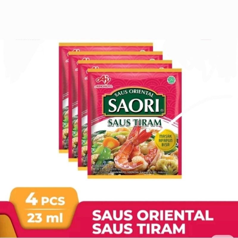 Jual Saori Saus Tiram 23ml Sachet Shopee Indonesia