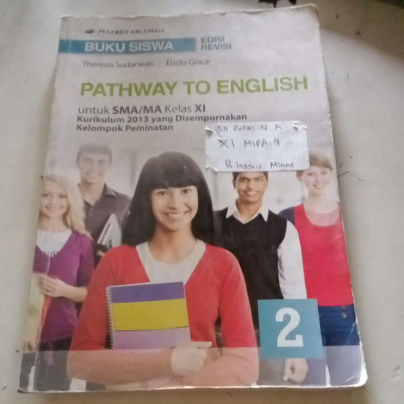 Jual Buku Siswa Pathway To English Untuk Sma Kelas Xi Penerbit Erlangga