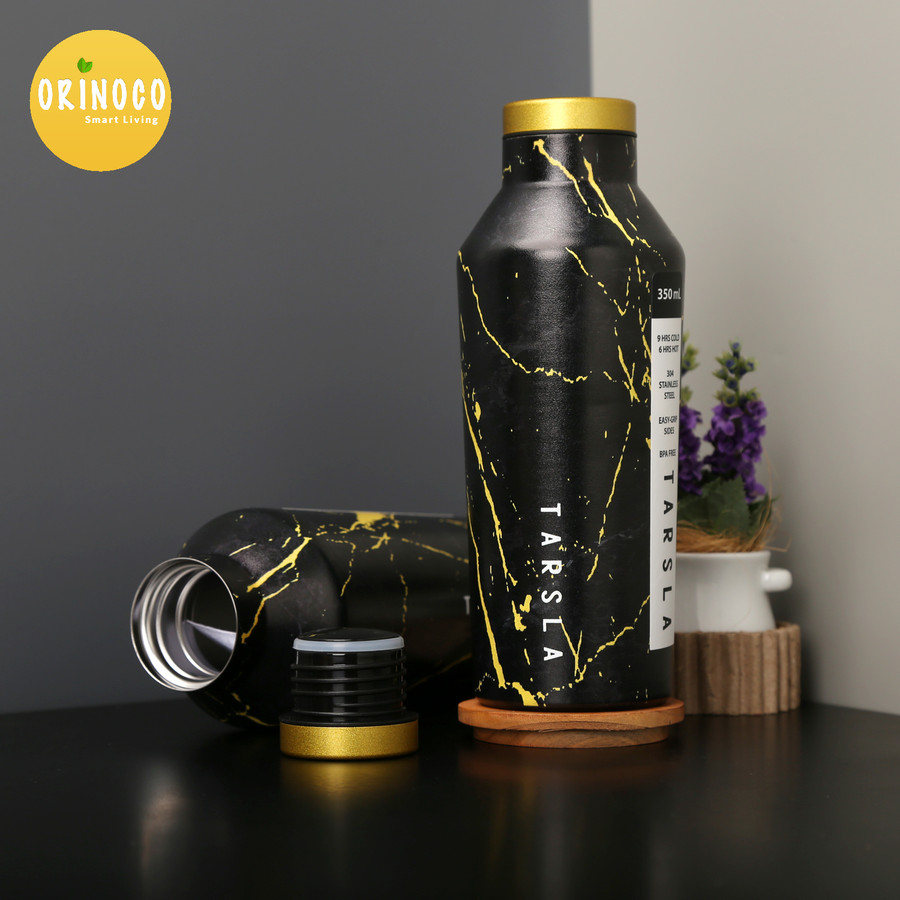 Jual Orinoco Botol Minum Thermos Stainless Ts Tumbler Motif Black