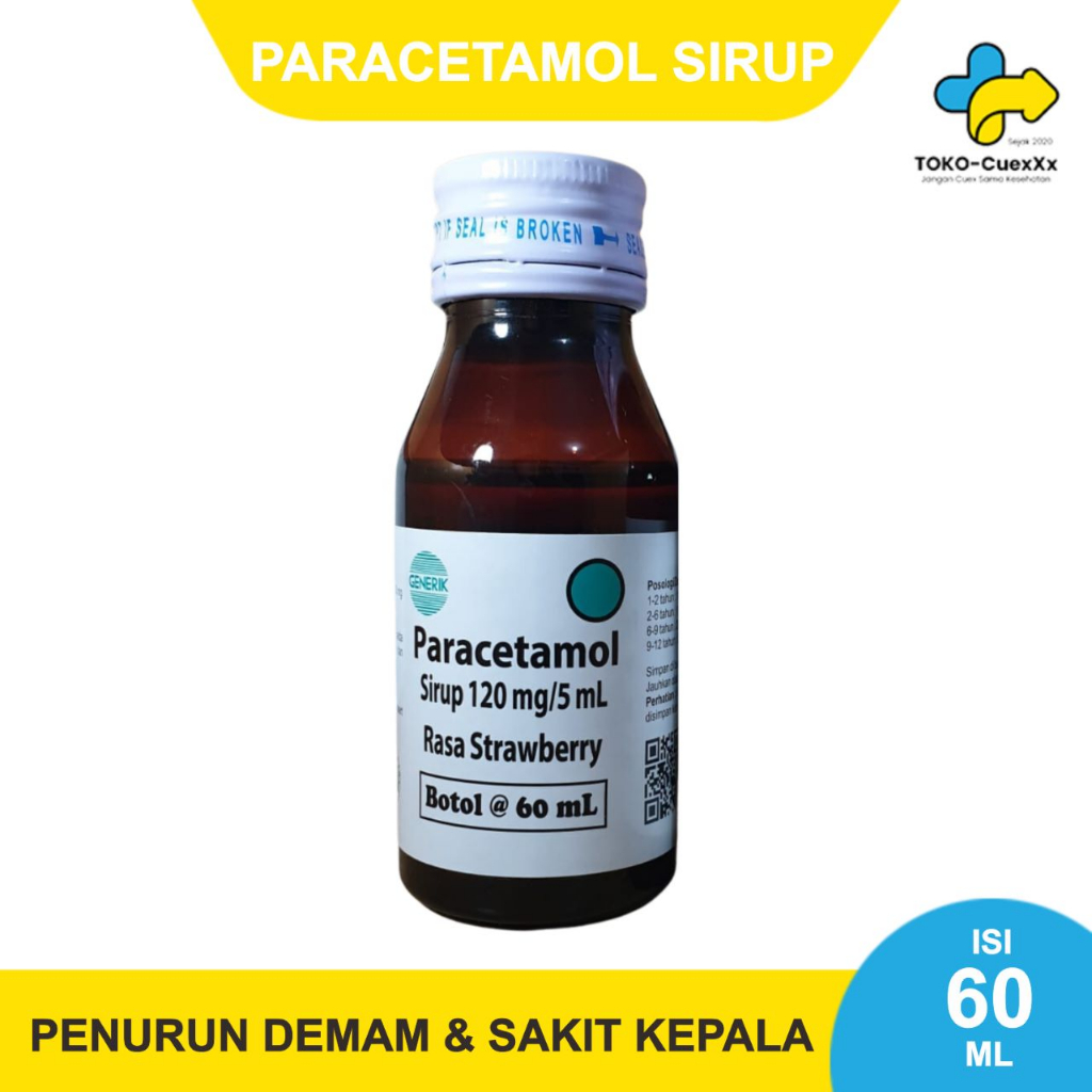 Jual Paracetamol Fm Mg Ml Sirup Ml Shopee Indonesia