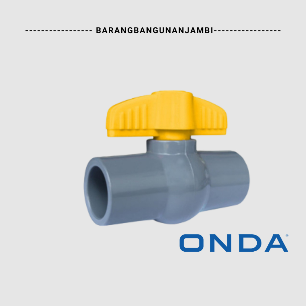 Jual Stop Kran ONDA Tebal Polos 1 2 3 4 1 Sanitary Plumbing PVBG